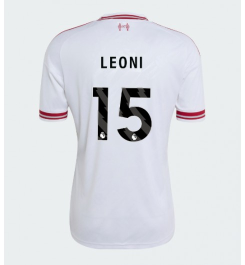 Liverpool Giovanni Leoni #15 Venkovní Dres 2026-27 Krátký Rukáv Liverpool Giovanni Leoni #15 Venkovní Dres 2026-27 Krátký Rukáv